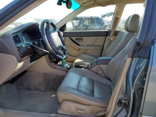 4S3BH686517649752 - 2001 SUBARU LEGACY OUTBACK LIMITED GREEN photo 7