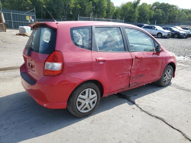 JHMGD386X7S062970 - 2007 HONDA FIT S RED photo 3