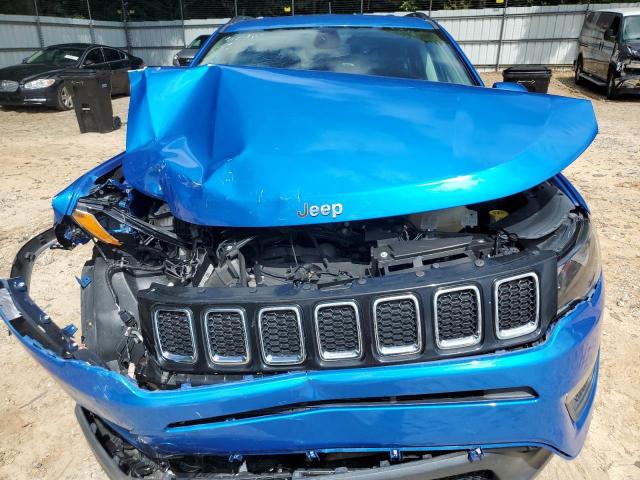 3C4NJCAB0LT230276 - 2020 JEEP COMPASS SPORT 蓝色 照片 12
