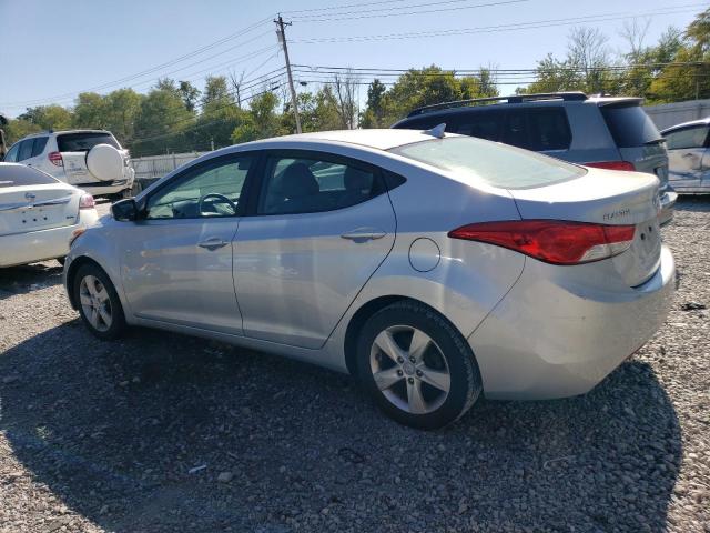 5NPDH4AE8BH057323 - 2011 HYUNDAI ELANTRA GLS SILVER photo 2