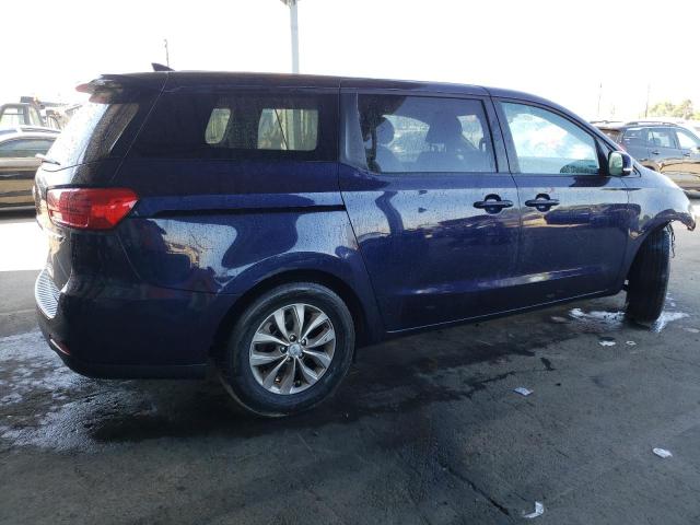 KNDMB5C16K6511144 - 2019 KIA SEDONA LX BLUE photo 3