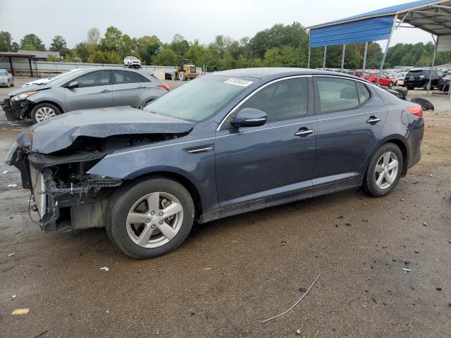 5XXGM4A78FG422353 - 2015 KIA OPTIMA LX BLUE photo 1