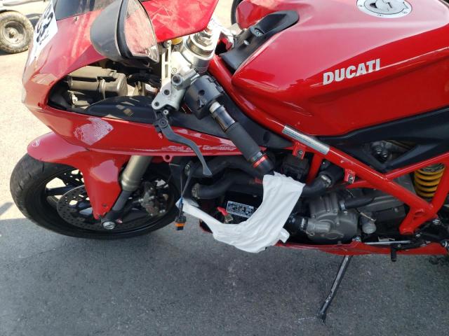 ZDM1XBGV79B009703 - 2009 DUCATI 848 RED photo 9