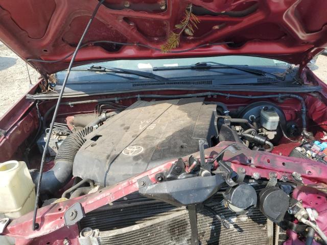 3TMJU62N27M045128 - 2007 TOYOTA TACOMA DOUBLE CAB PRERUNNER BURGUNDY photo 11