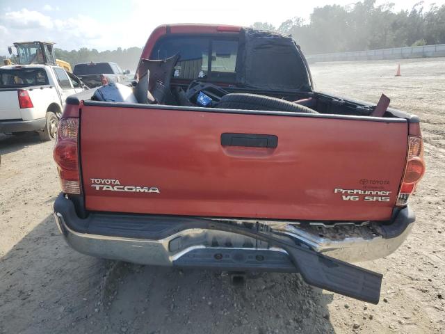 3TMJU62N27M045128 - 2007 TOYOTA TACOMA DOUBLE CAB PRERUNNER BURGUNDY photo 6