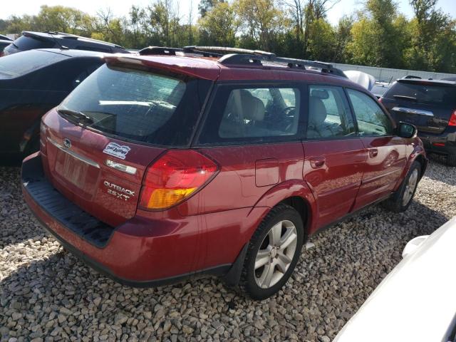 4S4BP67C154356556 - 2005 SUBARU LEGACY OUTBACK 2.5 XT LIMITED RED photo 3