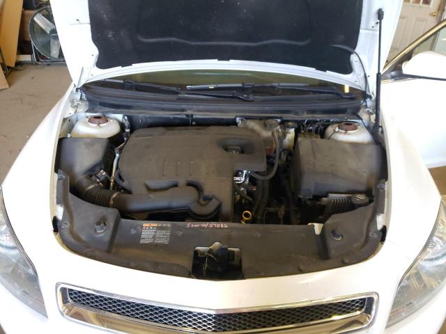 1G1ZC5EU5BF100840 - 2011 CHEVROLET MALIBU 1LT Ақ фото 11