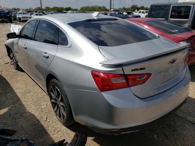 1G1ZG5ST0LF157139 - 2020 CHEVROLET MALIBU RS SILVER photo 2