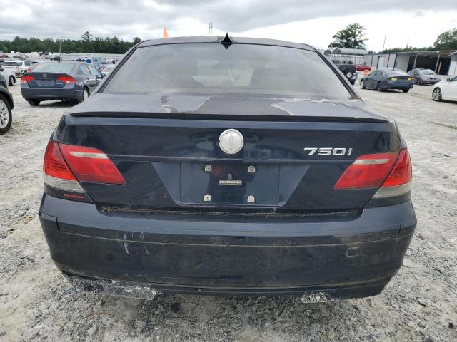 WBAHL83558DT13076 - 2008 BMW 7 SERIES I 黑色 照片 6