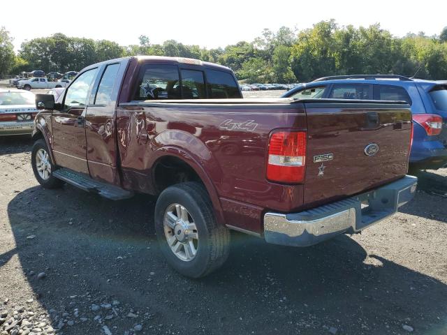 1FTPX14534NA55959 - 2004 FORD F150 MAROON photo 2