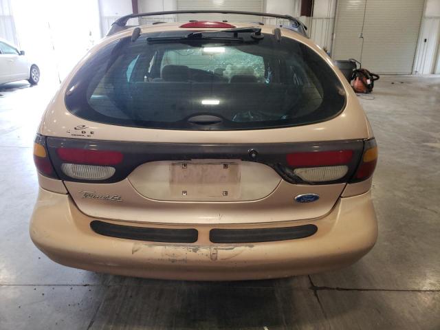 1FALP57U1VG114799 - 1997 FORD TAURUS GL GOLD photo 6