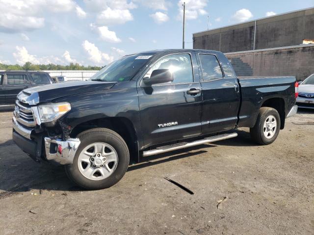 5TFUM5F15GX067228 - 2016 TOYOTA TUNDRA DOUBLE CAB SR/SR5 BLACK photo 1