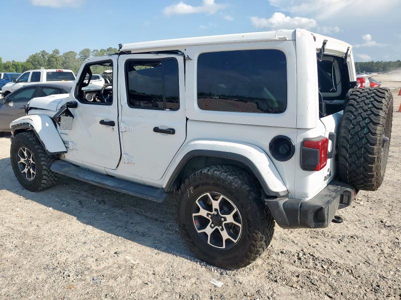1C4HJXEN3JW226092 - 2018 JEEP WRANGLER U SAHARA Biały zdjęcie 2