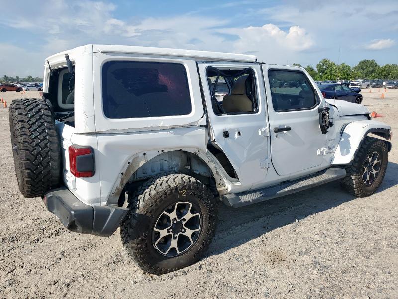 1C4HJXEN3JW226092 - 2018 JEEP WRANGLER U SAHARA Biały zdjęcie 3