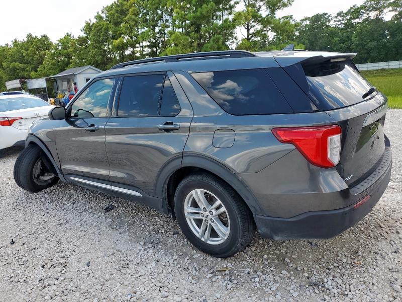 1FMSK7DH0LGB92572 - 2020 FORD EXPLORER XLT 灰色 照片 2