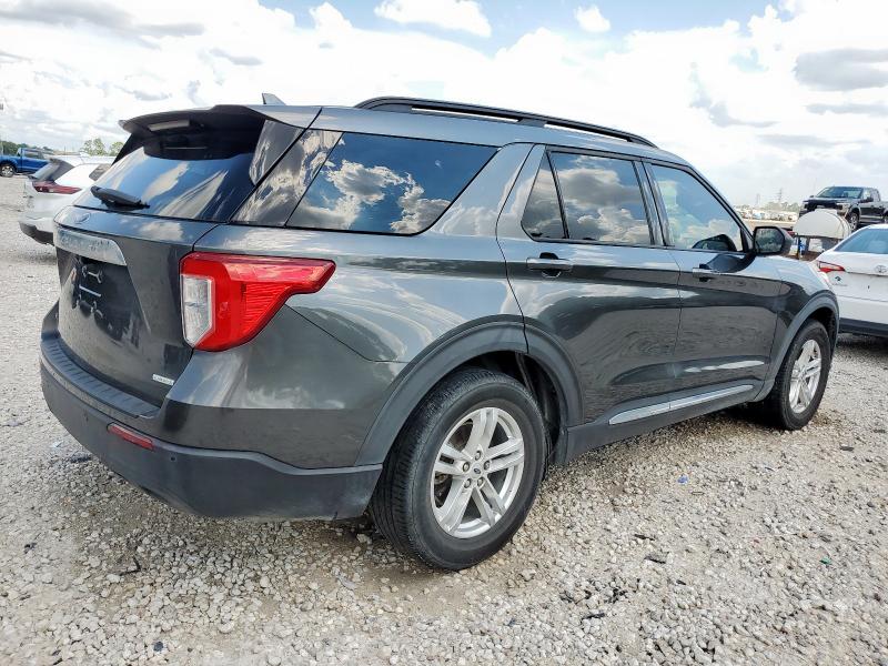 1FMSK7DH0LGB92572 - 2020 FORD EXPLORER XLT 灰色 照片 3