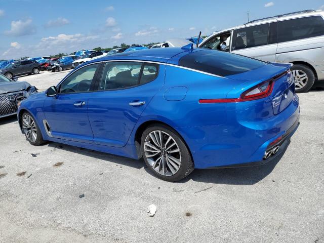 KNAE25LA0K6052677 - 2019 KIA STINGER PREMIUM BLUE photo 2