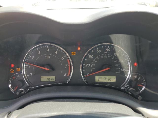 2T1BU4EE8DC039391 - 2013 TOYOTA COROLLA BASE 白色 照片 9