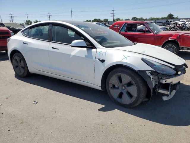 5YJ3E1EA5PF512838 - 2023 TESLA MODEL 3 WHITE photo 4