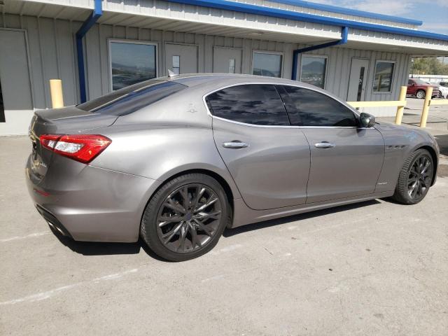 ZAM57YSS8K1338527 - 2019 MASERATI GHIBLI S GRAY photo 3