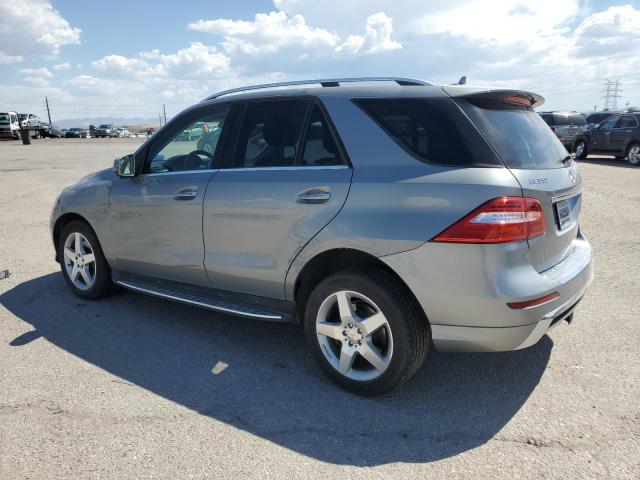 4JGDA5JB0FA452461 - 2015 MERCEDES-BENZ ML 350 SILVER photo 2