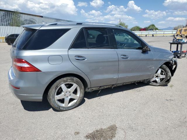 4JGDA5JB0FA452461 - 2015 MERCEDES-BENZ ML 350 SILVER photo 3