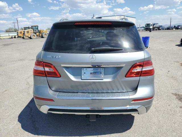 4JGDA5JB0FA452461 - 2015 MERCEDES-BENZ ML 350 SILVER photo 6