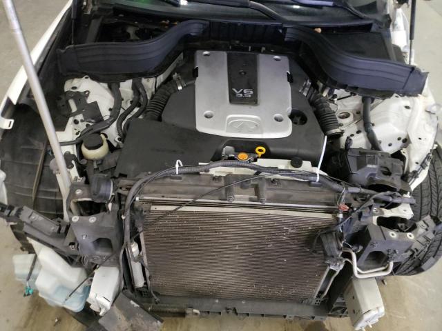 JNKAJ09E28M304577 - 2008 INFINITI EX35 BASE WHITE photo 11