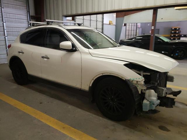 JNKAJ09E28M304577 - 2008 INFINITI EX35 BASE WHITE photo 4