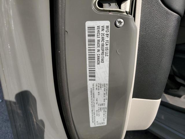 2C4RC1BG0PR517443 - 2023 CHRYSLER PACIFICA TOURING L Մոխրագույն լուսանկար 13