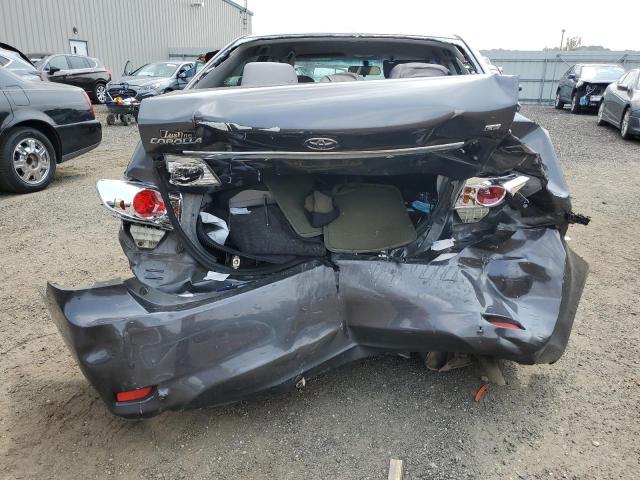 JTDBU4EE5B9146417 - 2011 TOYOTA COROLLA BASE ნაცრისფერი ფოტო 6