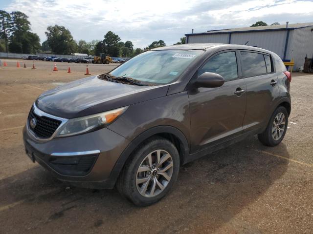 KNDPB3ACXE7598020 - 2014 KIA SPORTAGE BASE BROWN photo 1