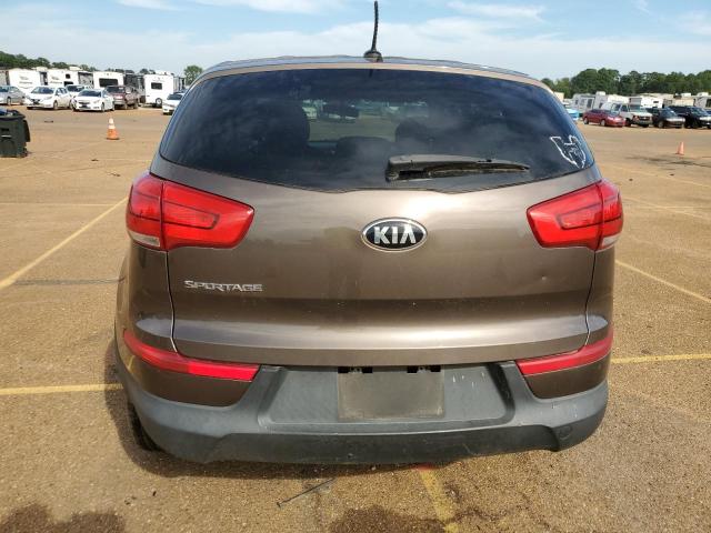 KNDPB3ACXE7598020 - 2014 KIA SPORTAGE BASE BROWN photo 6