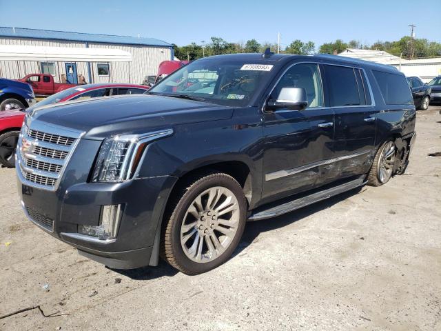 1GYS4HKJ1KR251880 - 2019 CADILLAC ESCALADE ESV LUXURY BLUE photo 1