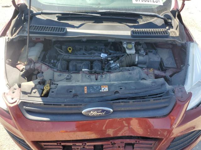 1FMCU0F74GUC23291 - 2016 FORD ESCAPE S RED photo 11