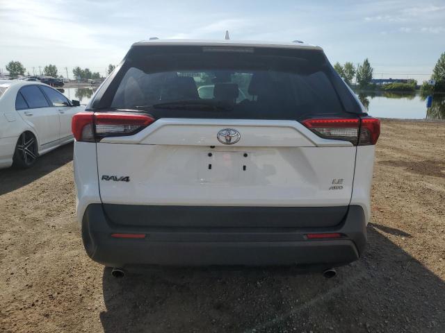 2T3B1RFV5MW141211 - 2021 TOYOTA RAV4 LE WHITE photo 6