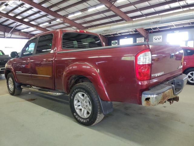 5TBDT44186S521324 - 2006 TOYOTA TUNDRA DOUBLE CAB SR5 RED photo 2