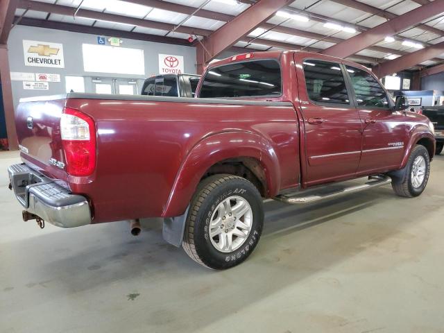 5TBDT44186S521324 - 2006 TOYOTA TUNDRA DOUBLE CAB SR5 RED photo 3