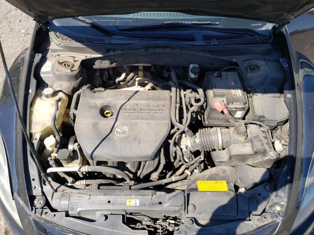 1YVHZ8CH9A5M05474 - 2010 MAZDA 6 I შავი ფოტო 11