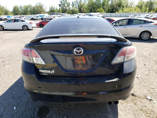 1YVHZ8CH9A5M05474 - 2010 MAZDA 6 I შავი ფოტო 6