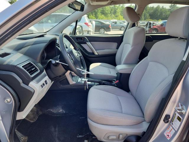 JF2SJADC3GH400194 - 2016 SUBARU FORESTER 2.5I PREMIUM Argent photo 7