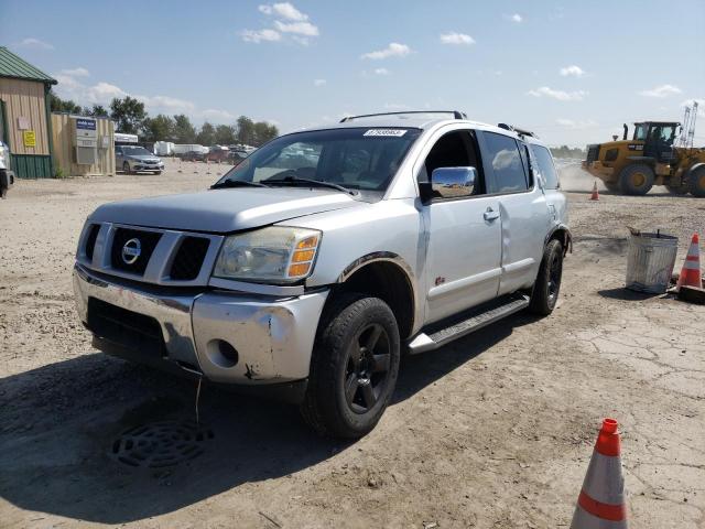 5N1AA08AX4N733787 - 2004 NISSAN ARMADA SE SILVER photo 1