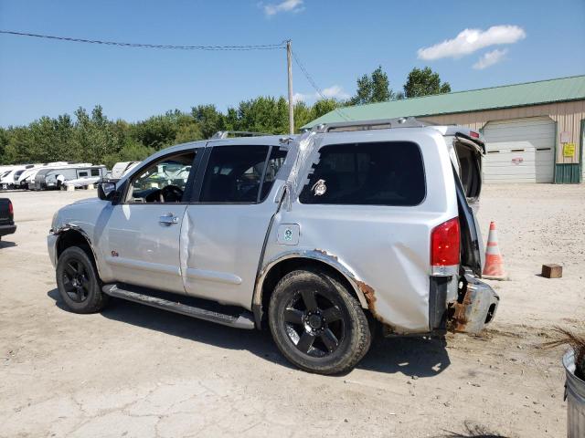 5N1AA08AX4N733787 - 2004 NISSAN ARMADA SE SILVER photo 2