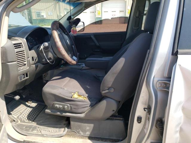 5N1AA08AX4N733787 - 2004 NISSAN ARMADA SE SILVER photo 7