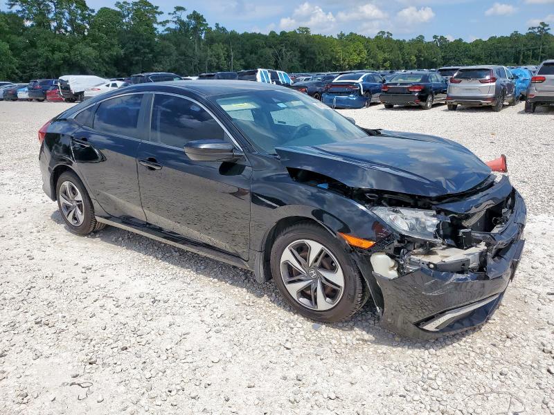 19XFC2F60KE042879 - 2019 HONDA CIVIC LX შავი ფოტო 4