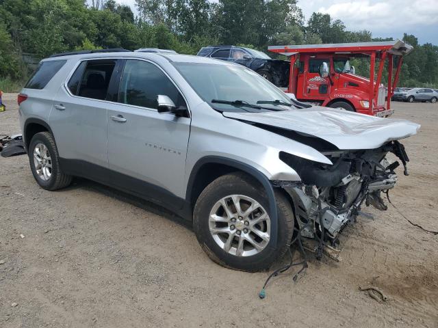 1GNERGKW2KJ319913 - 2019 CHEVROLET TRAVERSE LT SILVER photo 4