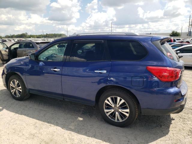 5N1DR2MM8JC635625 - 2018 NISSAN PATHFINDER S BLUE photo 2