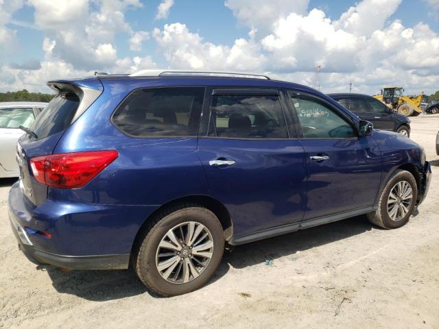 5N1DR2MM8JC635625 - 2018 NISSAN PATHFINDER S BLUE photo 3