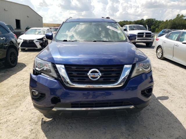 5N1DR2MM8JC635625 - 2018 NISSAN PATHFINDER S BLUE photo 5