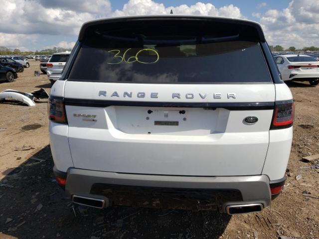 SALWG2RU5KA865527 - 2019 LAND ROVER RANGE ROVE SE WHITE photo 6